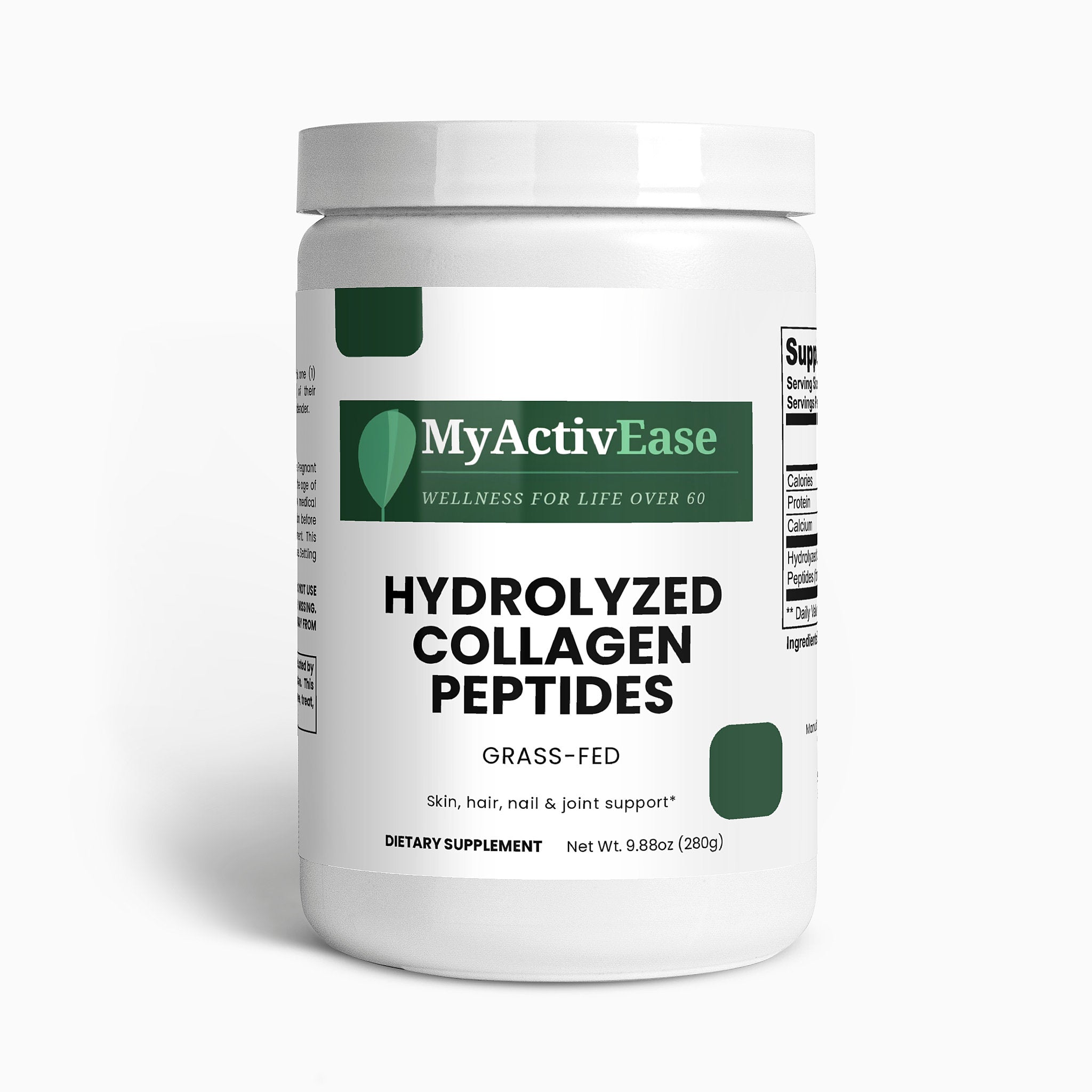 Collagen Peptides Supplement for Seniors