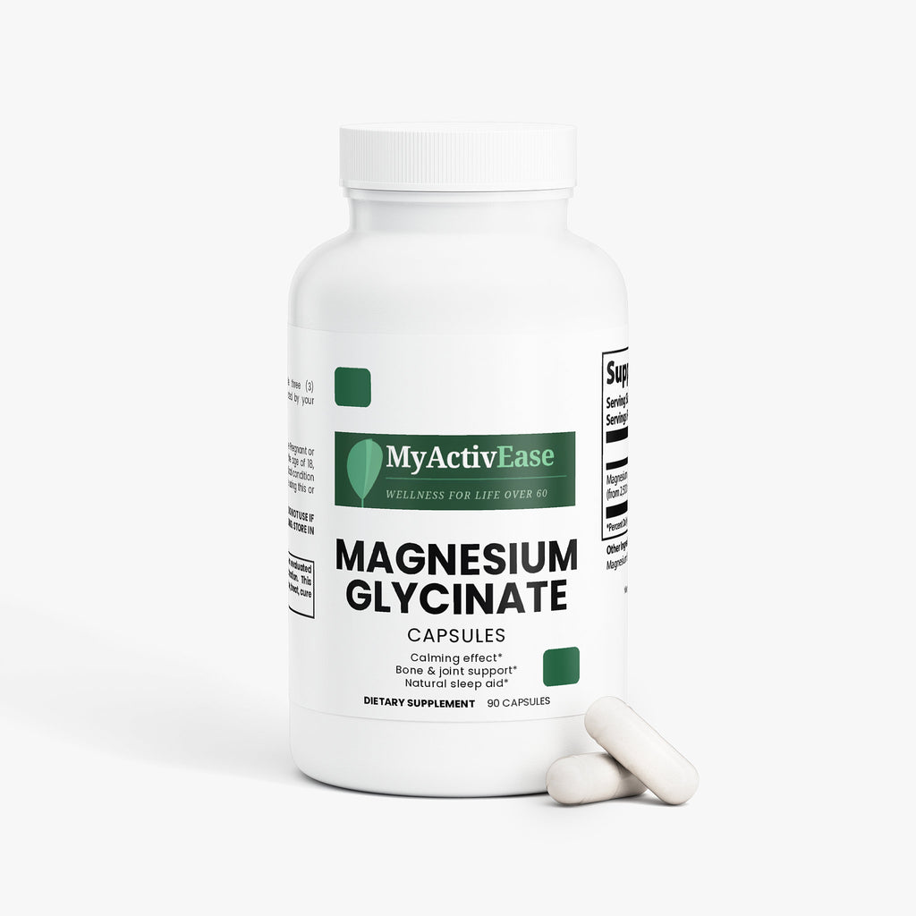 Magnesium Glycinate Sleep Support for Seniors