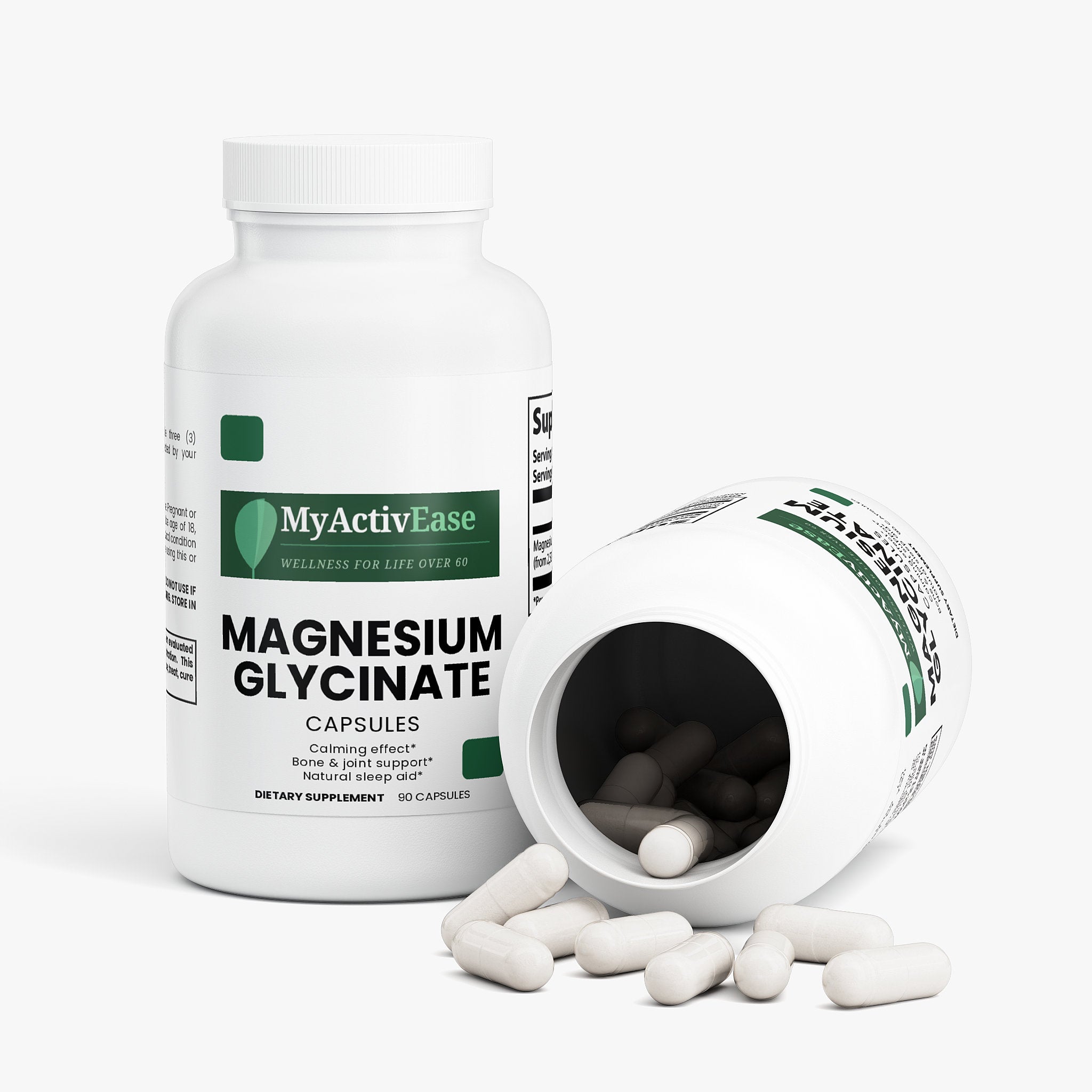 Magnesium Glycinate Sleep Support for Seniors